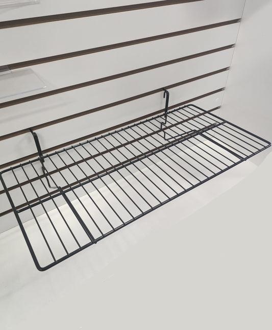 GRIDWALL AND SLATWALL SHELF